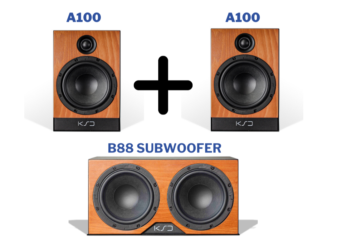 Caisson de basses A100 et B88 - Offre groupée 2.1