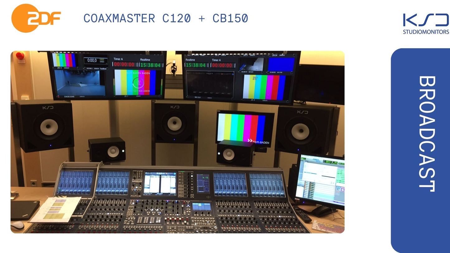 Coaxmaster – C120 Reference und CB150 Subwoofer