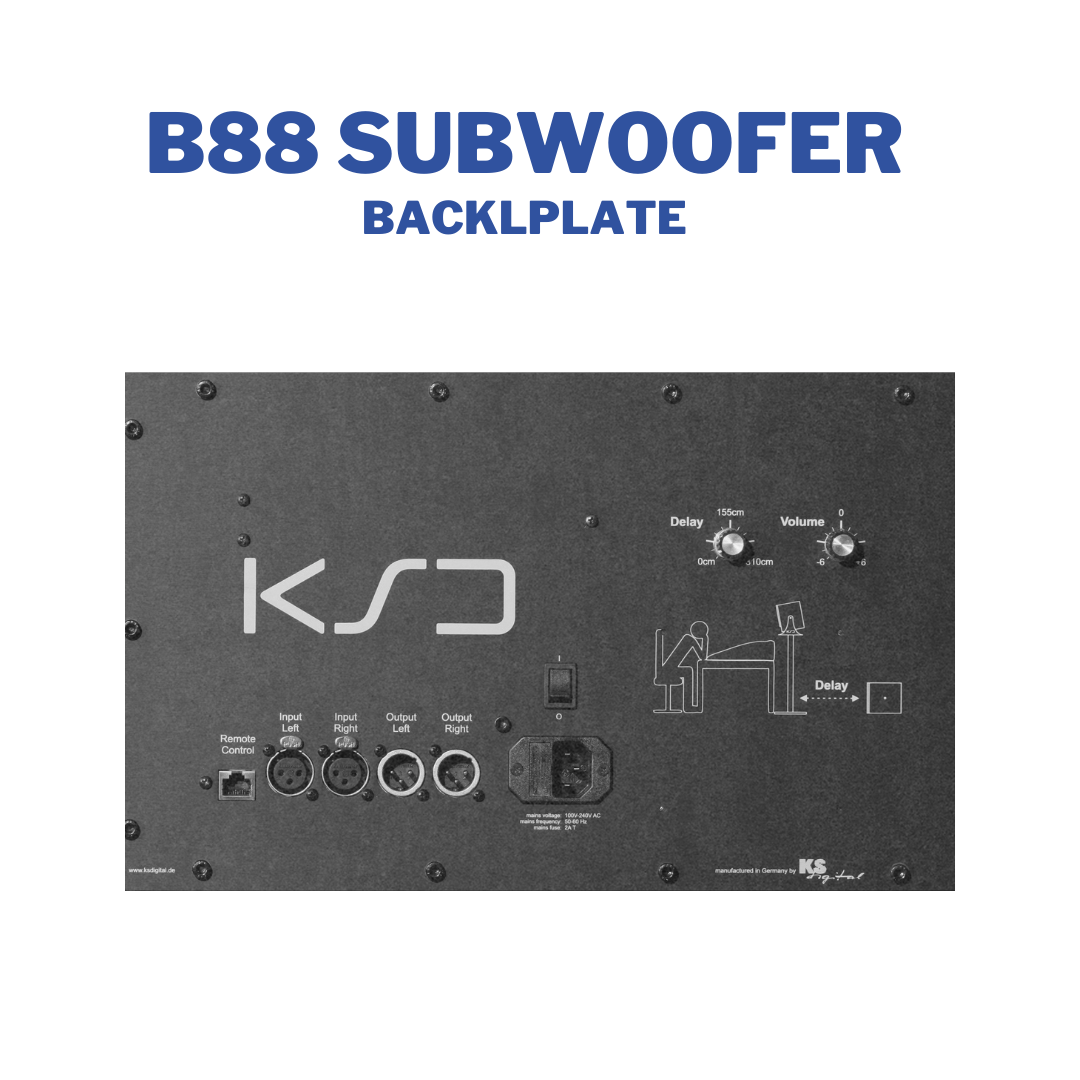 C5 Reference und B88 Subwoofer – 2.1-Paket