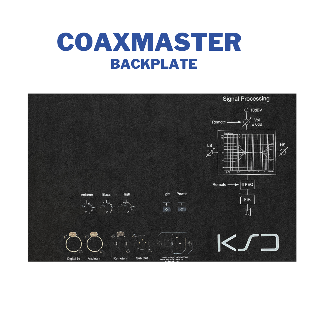 Coaxmaster - C120 Reference & CB150 Subwoofer